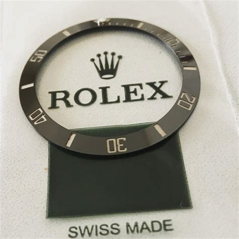 ceramic bezel insert rolex|genuine rolex bezel.